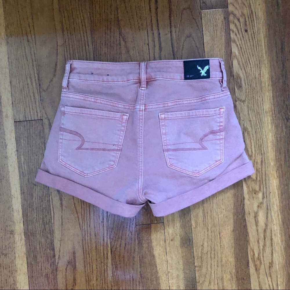 American Eagle pink shorts